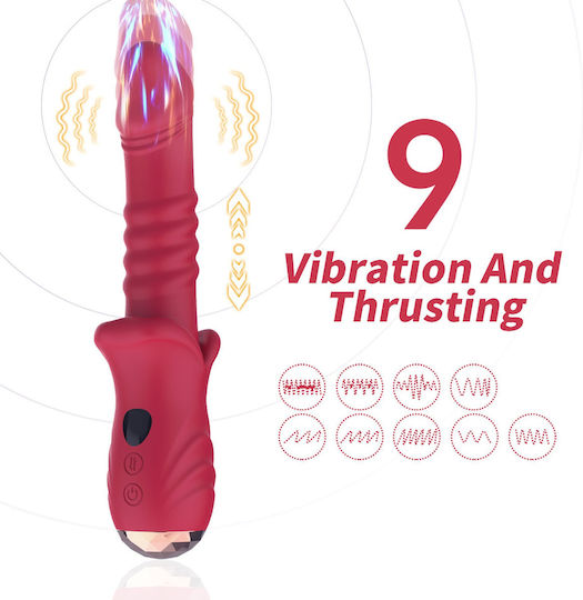 Kinksters Δονητής G-Spot 21.8cm Κόκκινος