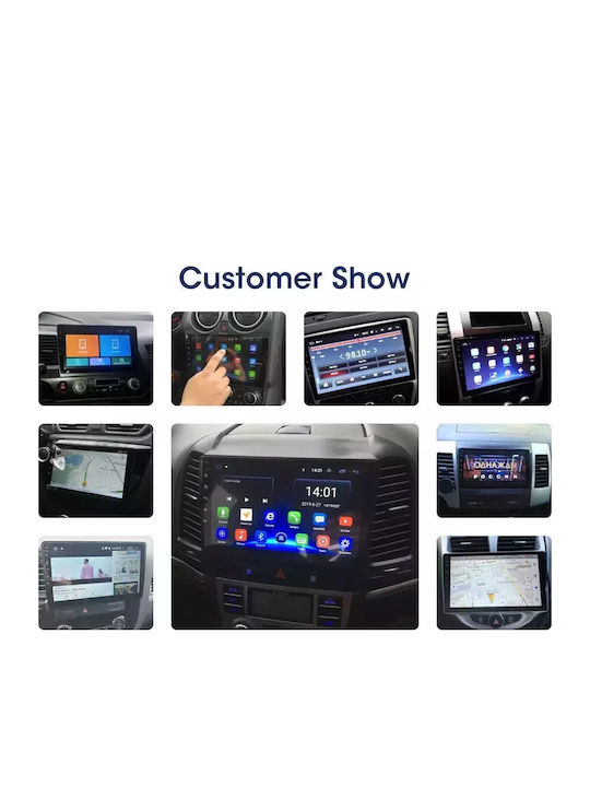 Car Audio System for Hyundai i20 2008-2012 (Bluetooth/USB/WiFi/GPS/Apple-Carplay/Android-Auto) with Touch Screen 9"