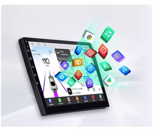 Ηχοσύστημα Αυτοκινήτου για Toyota Corolla 2006-2012 (Bluetooth/USB/WiFi/GPS/Apple-Carplay/Android-Auto) με Οθόνη Αφής 9"