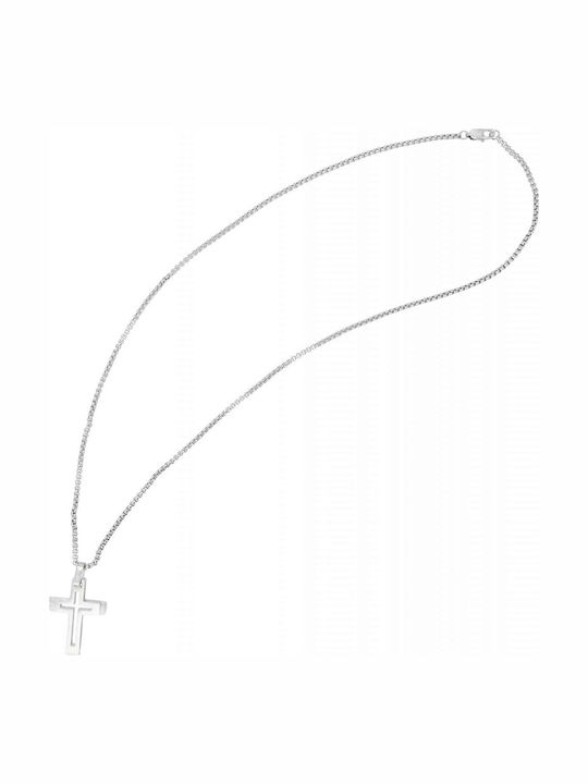 Akzent Cross from Steel with Chain