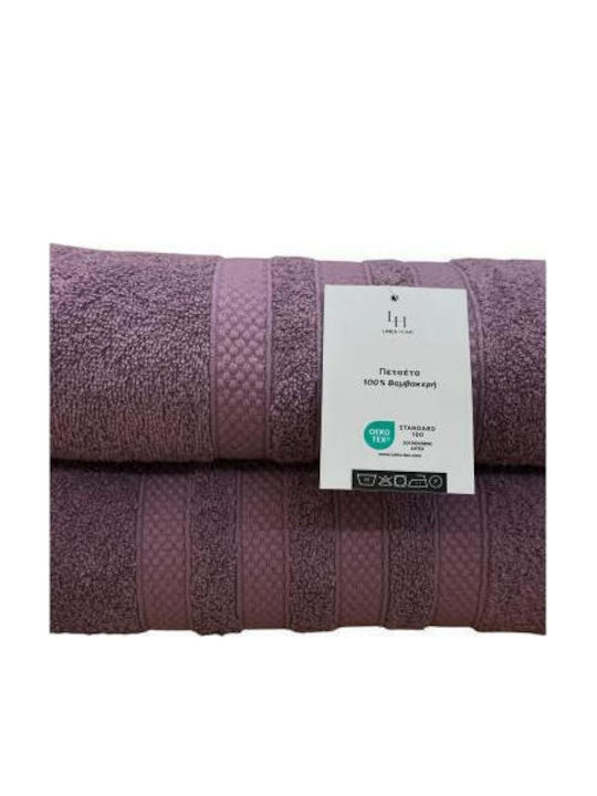 Linea Home Facecloth Verona 50x90cm Pink Weight 480gr/m²