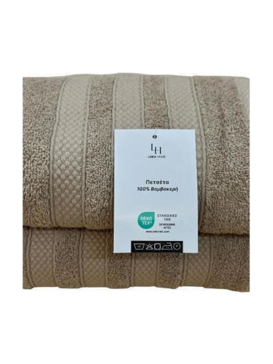 Linea Home Geschirrtuch Verona 50x90εκ. Beige Gewicht 480gr/m²