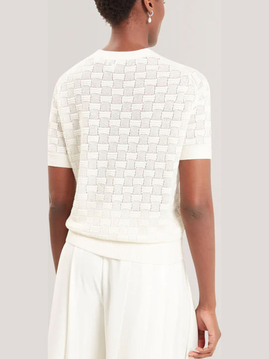 Ted Baker Touch Of Silk Tricou Alb