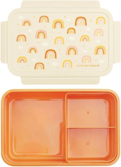 A Little Lovely Company Plastic Kids' Food Container Yellow