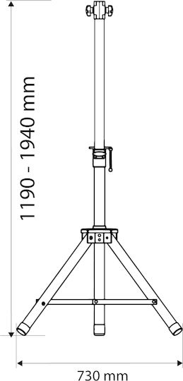 Neo Tools Stand for Halogen / Quartz Stove