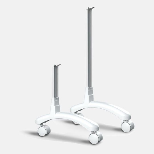 Nobo NTL4T / NUL4T / NTE4S Set of Leg Stands for Radiator Heater με Ρόδες