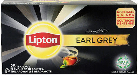 Lipton Earl Grey Τσάι Rick 25 Φακελάκια 1.6gr