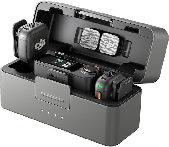 0015　DJI mic 3 DJI Mic 3 (2 TX + 1 RX + Charging Case) Seturi Wireless Δυναμικό
