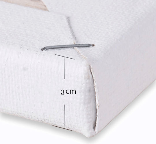Stapled Thick Canvas Frames with Wedges 70x120 Cm