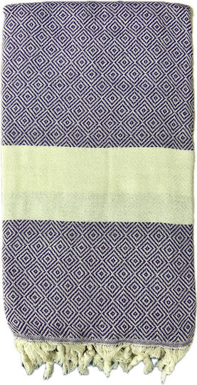 Bangs Lila mit Fransen 180x85cm