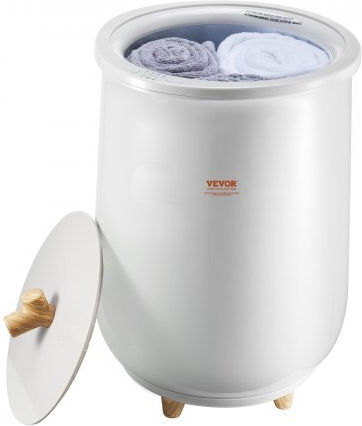 Vevor 20l Towel Warmer Bucket Led Light Timer Temperature Setting Gray