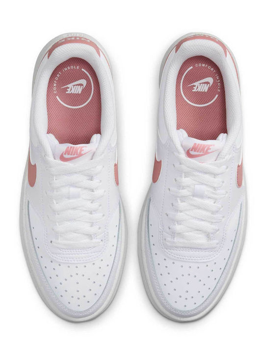 Court Vision Alta Damen Flatforms Sneakers Weiß