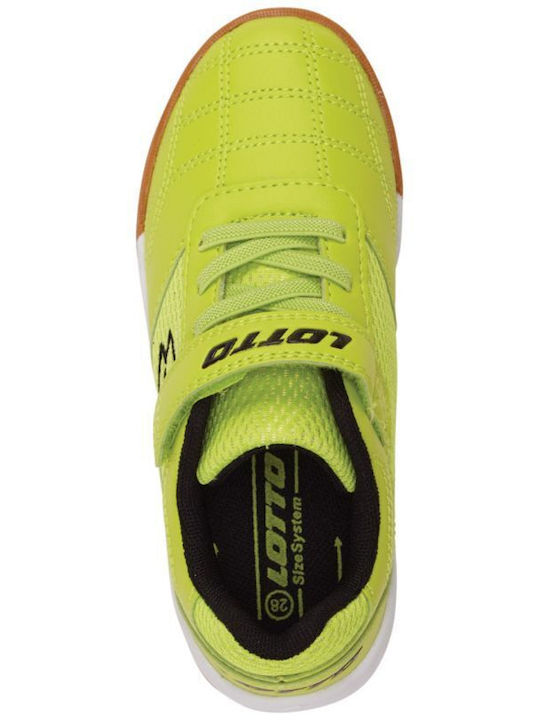 Whizzer K Kids Indoor Soccer Shoes Yellow