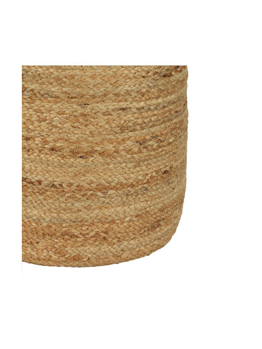 Stool Footstool Wicker Mashike Natural Utah 40x40x40cm
