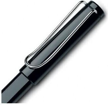 Lamy Safari Füllfederhalter Extra Fein aus Kunststoff mit Schwarz Tinte