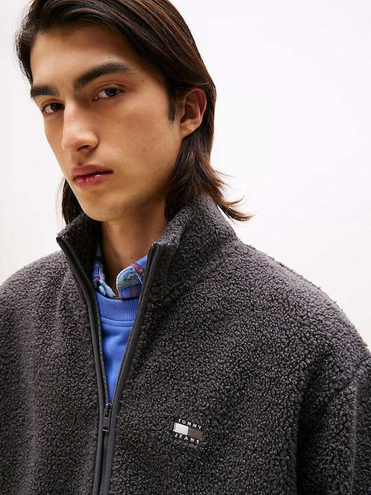 Ανδρική Ζακέτα Fleece Γκρι