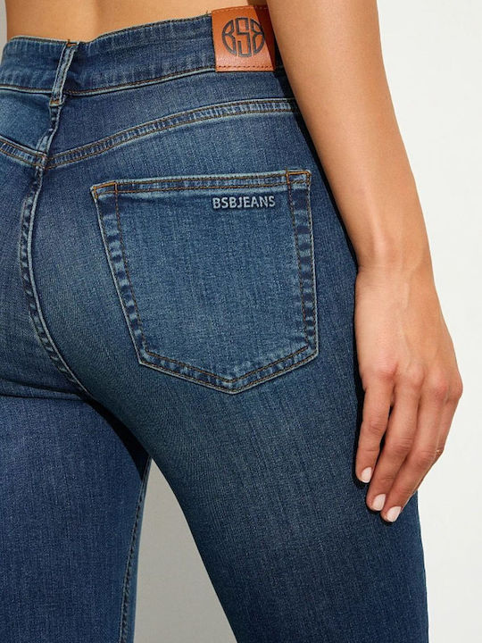 Selena Women's Jean Trousers in Skinny Fit Blue Denim