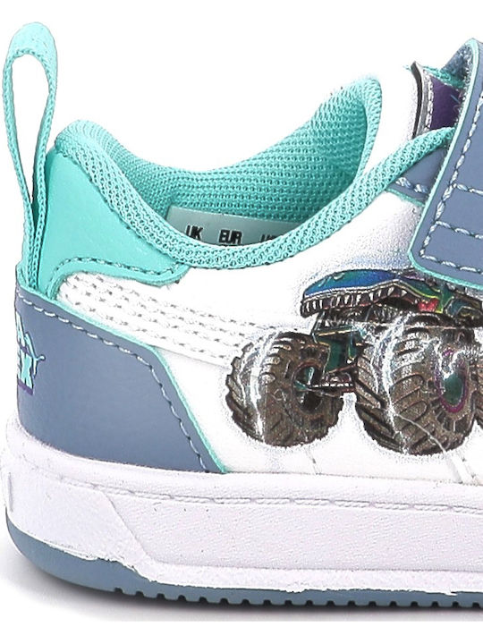 Caven 2.0 Kids Sneakers with Hoop & Loop Closure Light Blue