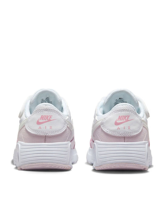 Air Max SC Kids Sneakers with Scratch Summit White / Pink Foam