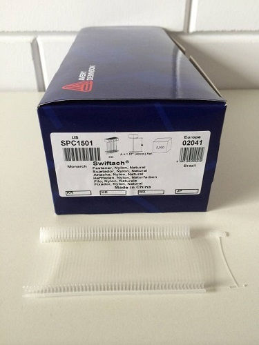 Dennison Nylon Tagging Needles Plastic 40mm 5,000 Pieces