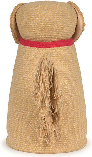 Lorena Canals Children's Storage Basket made of Fabric Beige 40x30x55cm 1pcs