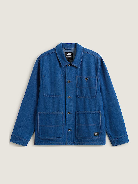 Drill Chore Jeansjacke Jacke Indigo Rinse