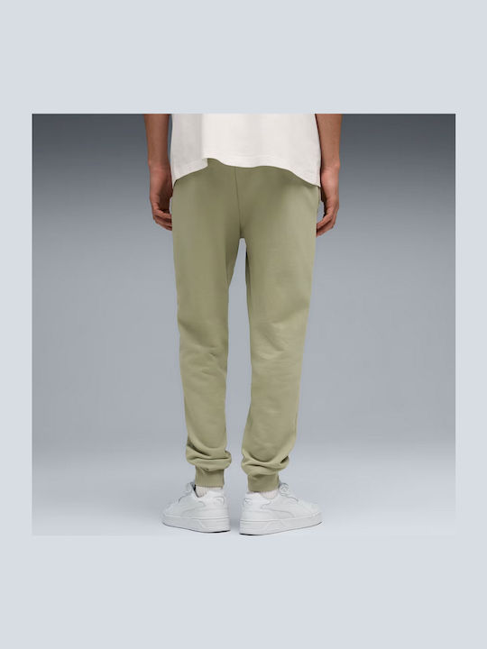 Ess Elevated Herren-Sweatpants mit Gummizug Olivgrün