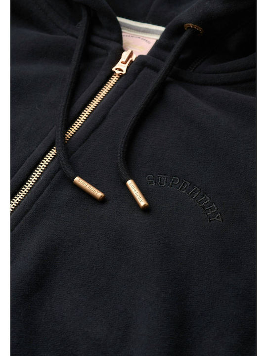 Women's Sweatshirt Hooded Black