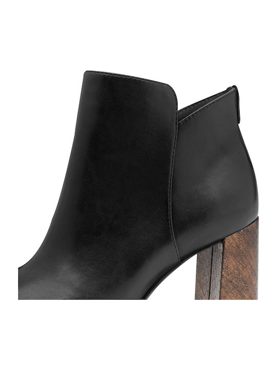 Stiefeletten Damen Schwarz