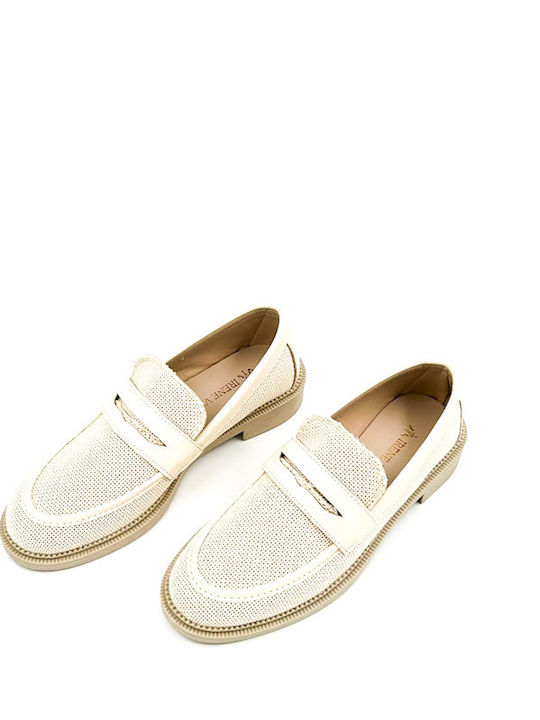 Дамски Loafers в Бежов Цвят