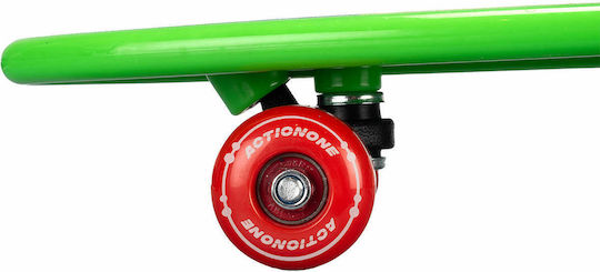 Action One Complete Penny Board T-rex 53x14.5cm Green