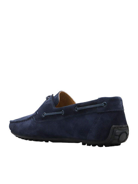 Men's Suede Loafers Blue