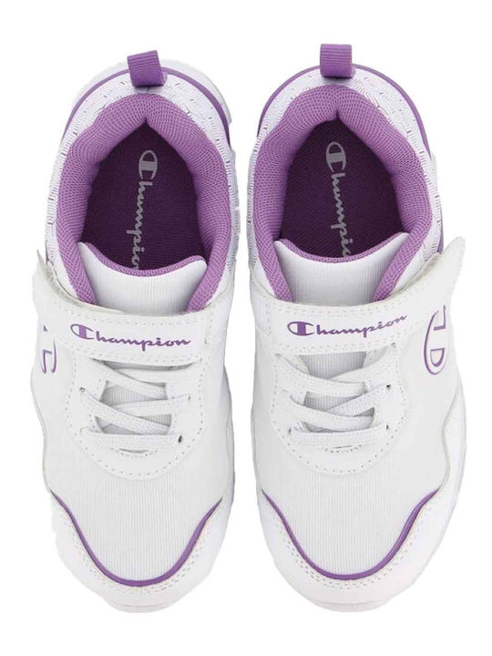 Wave 2 Kinder Sneakers mit Klettverschluss & Lichtern Lila