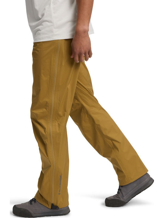 Black Diamond Stretch Men's Hiking Long Trousers Black