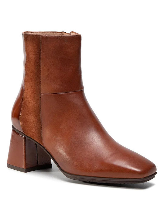 Ghete De Piele Dama Tabac