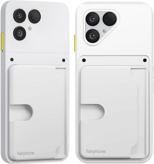 Fairphone Card Holder Fairphone 6 Modular In Plastic 3 Cards White
