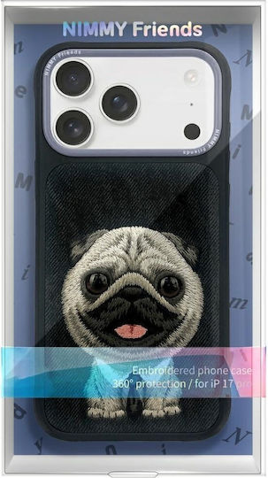 Nimmy 360 Full Cover Σιλικόνης / Πλαστικό Αδιάβροχο Μαύρο (iPhone 17 Pro)