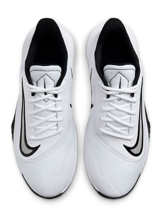 Precision 7 Pantofi de Baschet Albi cu Talpă Joasă
