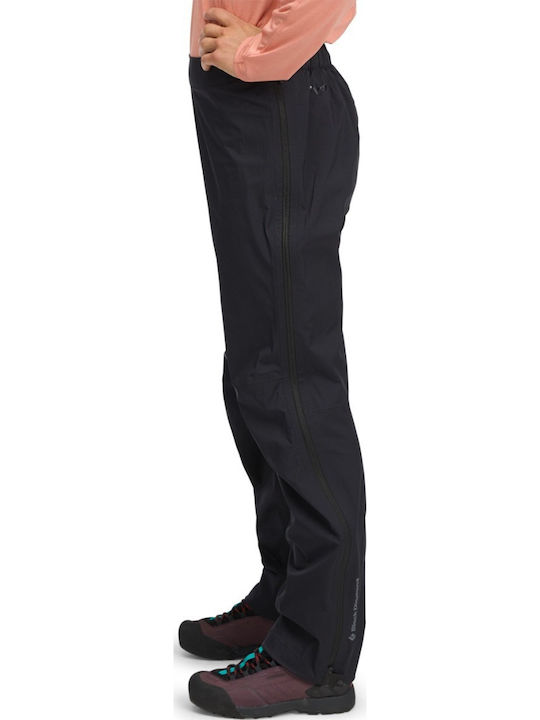 Black Diamond Stretch Γυναικείο Μακρύ Παντελόνι Πεζοπορίας Μπεζ