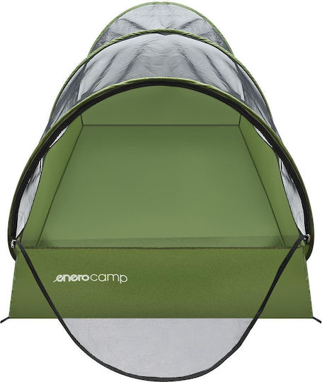 Self-Expanding Tent Insect Net Beach Camping 190x120x95 Cm Green