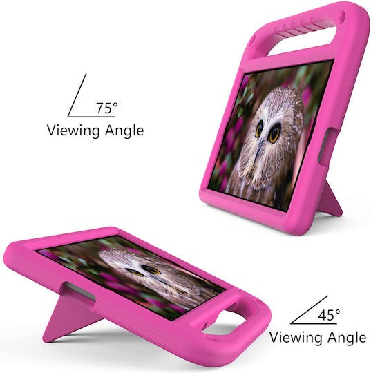 Sonique Jazzy Umschlag Rückseite für Kinder Fuchsie (Samsung Galaxy TAB A 10.1" 2019 T515/T510)
