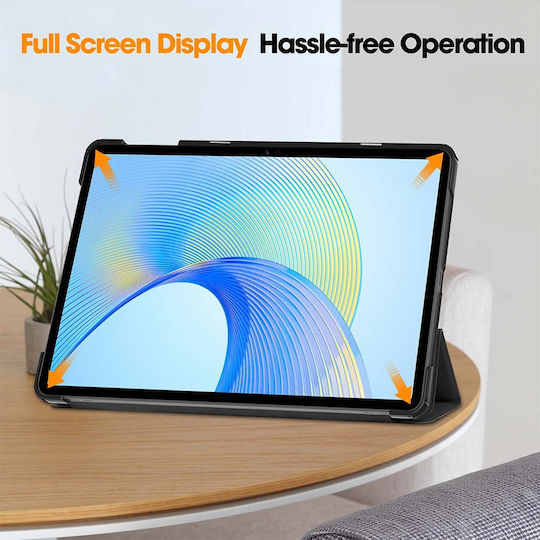 Sonique Flip Cover Ανθεκτική Μαύρη (Honor Pad X9 11.5'', Pad X8 Pro 11.5)