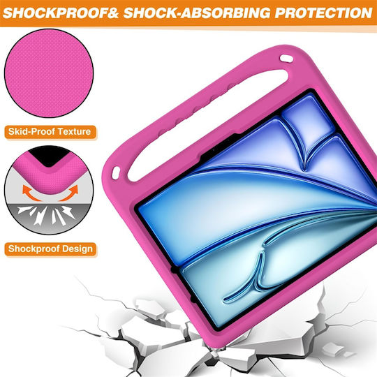 Sonique Jazzy Back Cover για Παιδιά Φούξια (Apple iPad Pro 2024 11", iPad Air 2024 11)