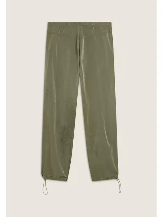 Women's Fabric Trousers Green