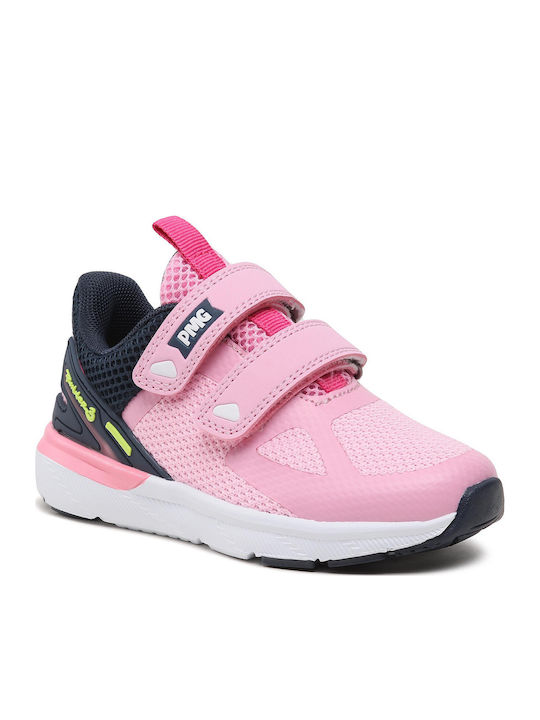 Παιδικά Sneakers με Σκρατς Ροζ