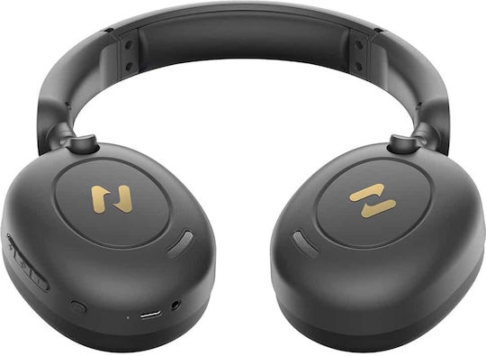 Havit H655BT Pro Ασύρματα / Ενσύρματα Over Ear Ακουστικά με 80 ώρες Λειτουργίας Μαύρα