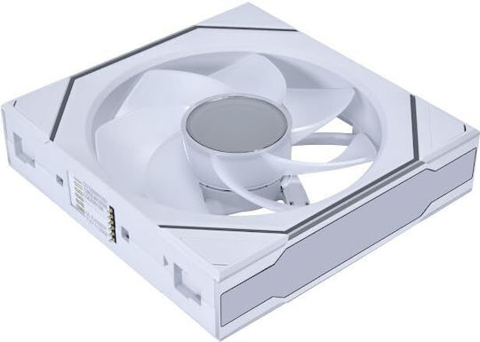 Lian Li Uni Fan Sl-inf Wireless Case Fan 120mm (2300rpm) with RGB Lighting and 4-Pin PWM Connection White