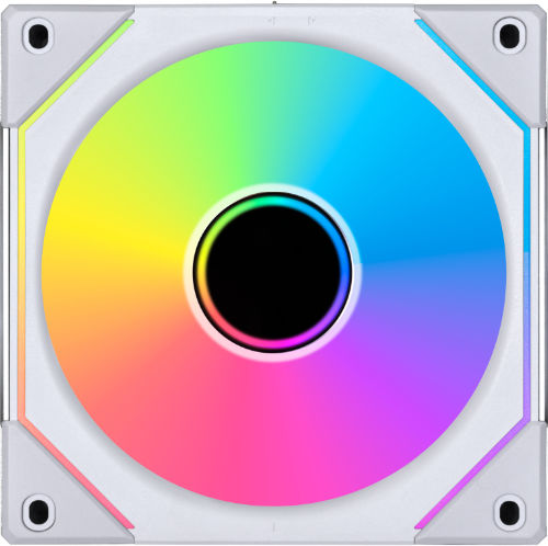 Lian Li Uni Fan Sl-inf Wireless Case Fan 120mm (2300rpm) with RGB Lighting and 4-Pin PWM Connection White
