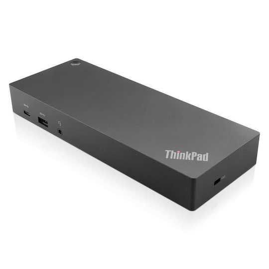 Lenovo ThinkPad Hybrid Dock / USB-C Docking Station with HDMI/DisplayPort 4K PD Ethernet Black