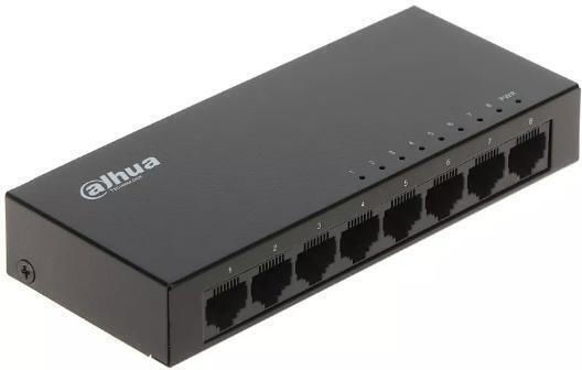 Dahua PFS3008-8GT V2 Unmanaged L2 Switch με 8 Θύρες Ethernet